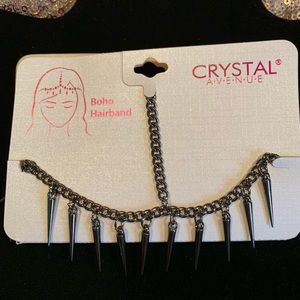 Black Boho head chain